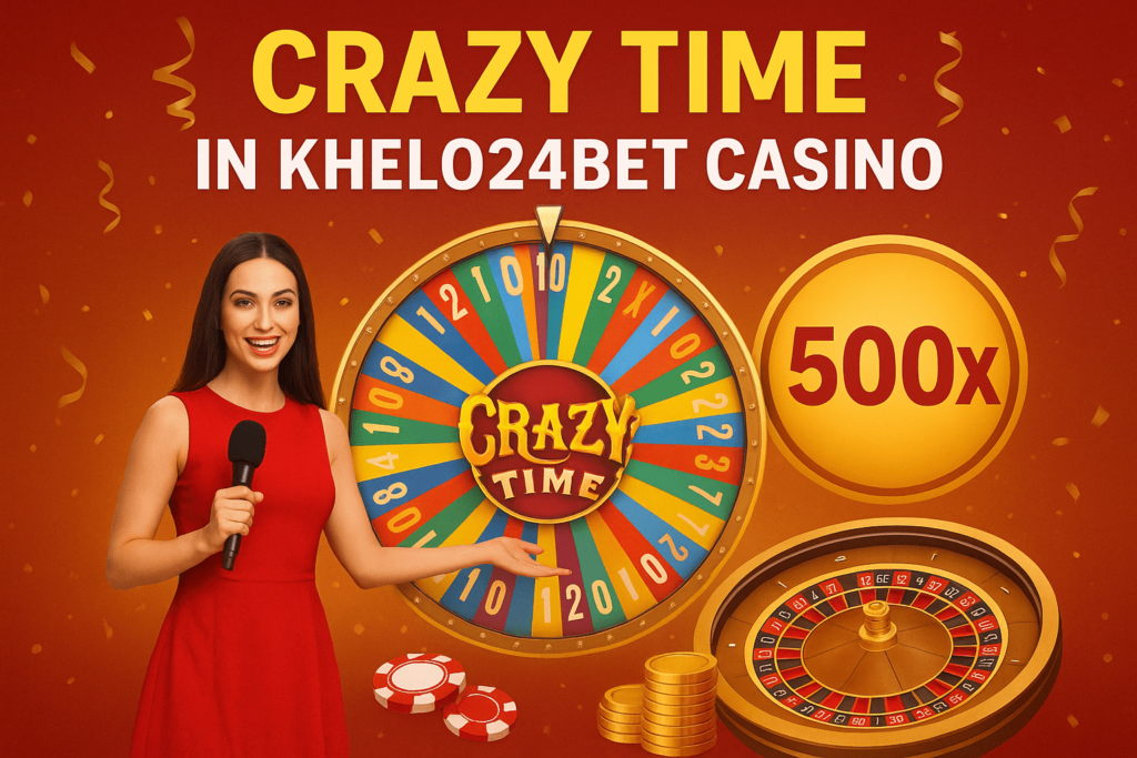 Crazy Time in Khelo24bet Casino

